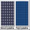 Сравнение монокристаллических и поликристаллических солнечных модулей