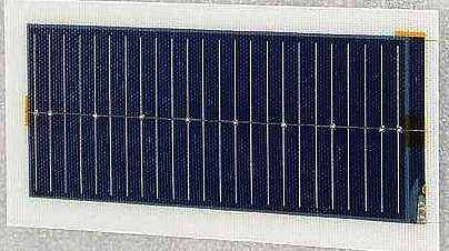 Фотоэлемент для гибкой солнечной батареи