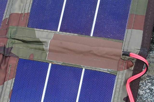  Отчет об использовании гибкой солнечной батареи SunCharger и накопителя 